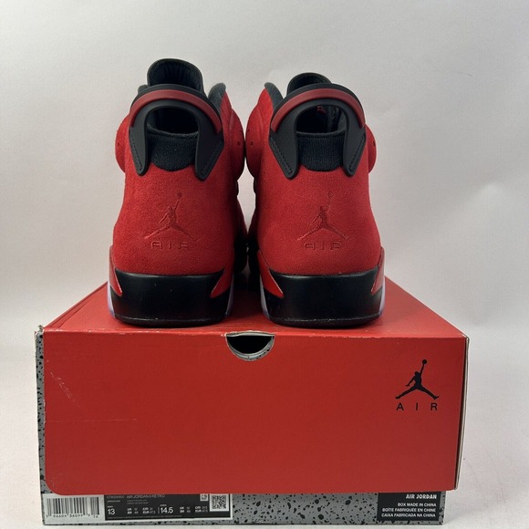 Nike Shoes Air Jordan 6 Retro “Toro Bravo/Varsity Red” 2024 - Picture 4 of 5